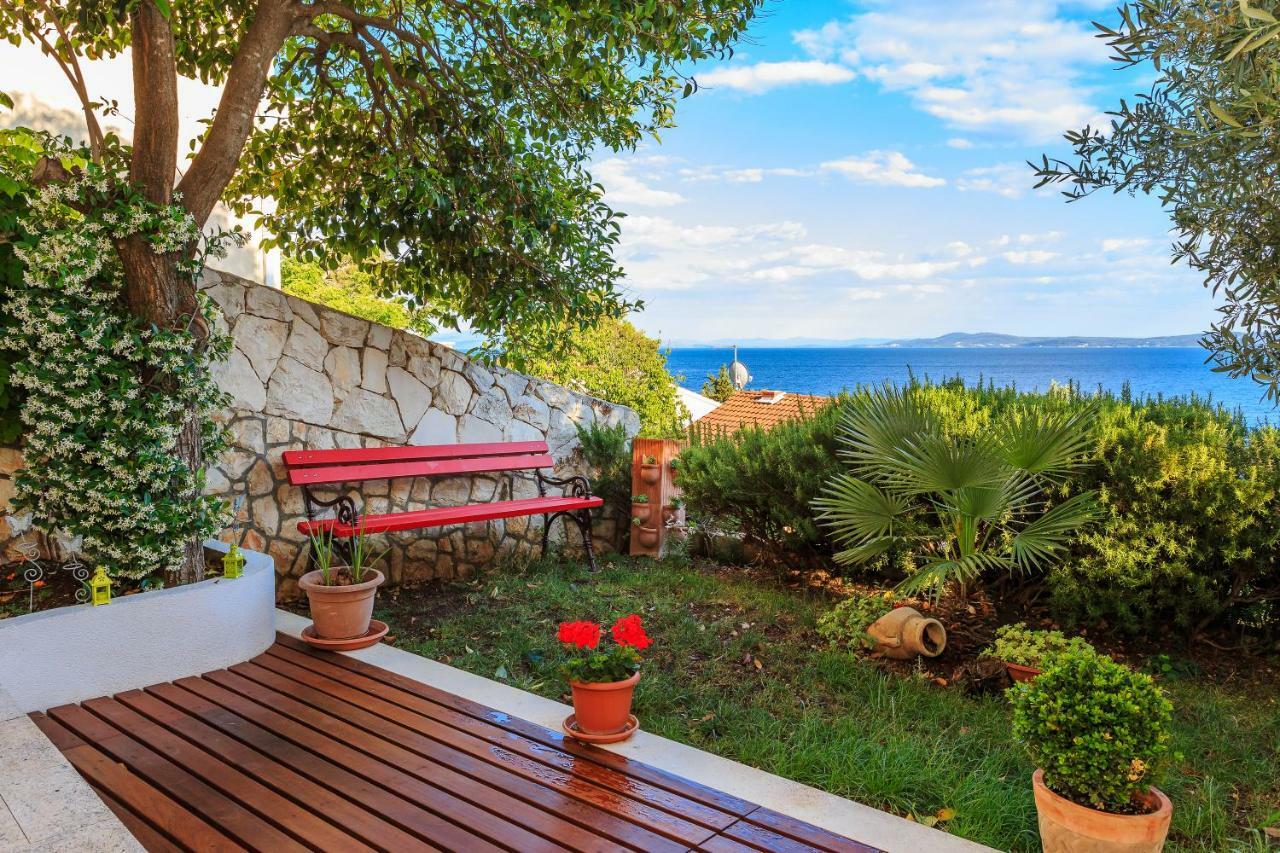 Holiday Home Lola, Sea On A Palm! Heated Pool 特罗吉尔 外观 照片