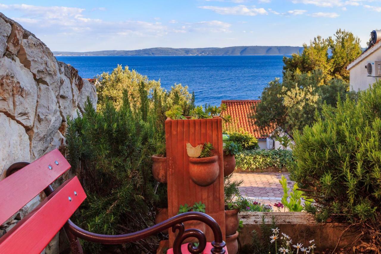 Holiday Home Lola, Sea On A Palm! Heated Pool 特罗吉尔 外观 照片