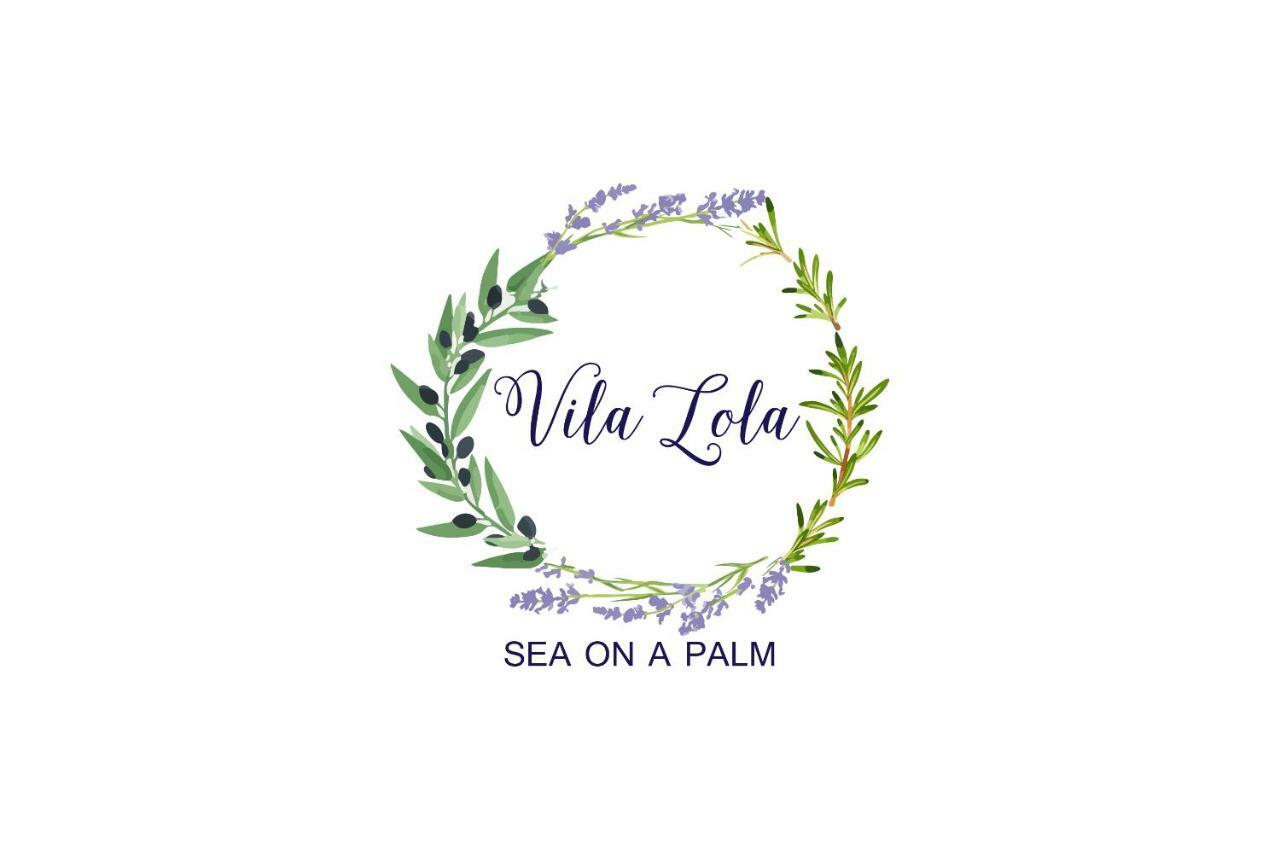 Holiday Home Lola, Sea On A Palm! Heated Pool 特罗吉尔 外观 照片
